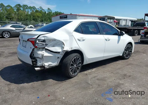 2014 Toyota Corolla S Plus из США, поврежденный, VIN 2T1BURHE2EC110997